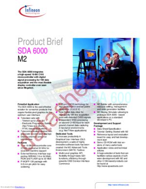 SDA5273-3PGEG datasheet  