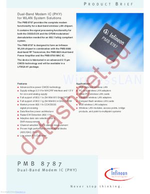 PMB8787 datasheet  