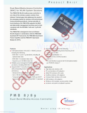 PMB8789 datasheet  