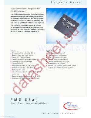 PMB8825 datasheet  