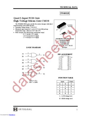 IW4060BN datasheet  