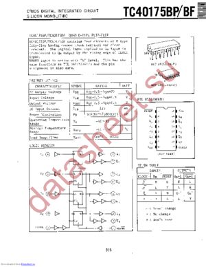 TC40175BF datasheet  