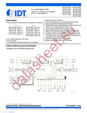 72V14320 datasheet  