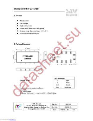 234151B datasheet  