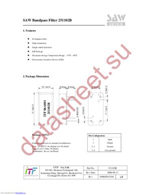 251102B datasheet  