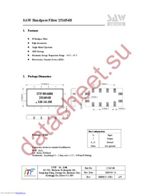 251654B datasheet  