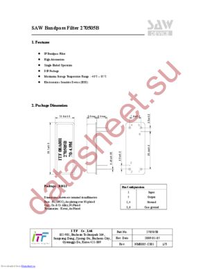 270505B datasheet  