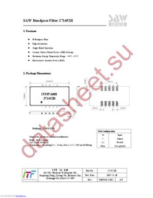 271452B datasheet  