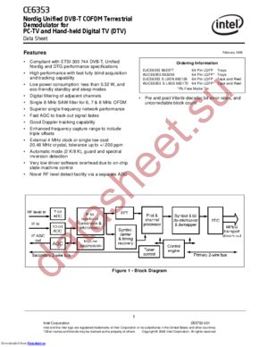 CE6353 datasheet  