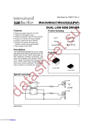 IR4427STRPBF datasheet  