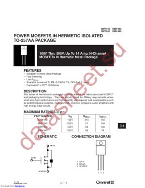 OMY140 datasheet  