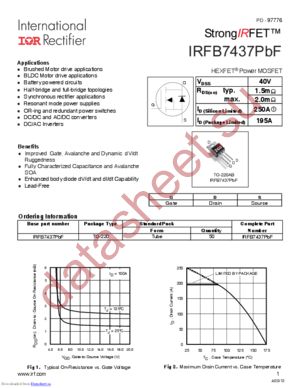 Irfb7437 схема подключения