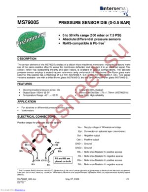 MS79005 datasheet  