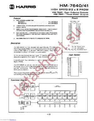 5962-01-167-6183 datasheet  