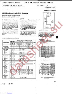 CD4021AE datasheet  