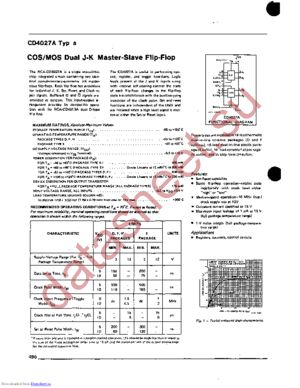 CD4027AH datasheet  