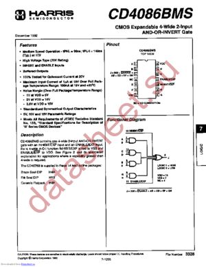 CD4086BFBR datasheet  