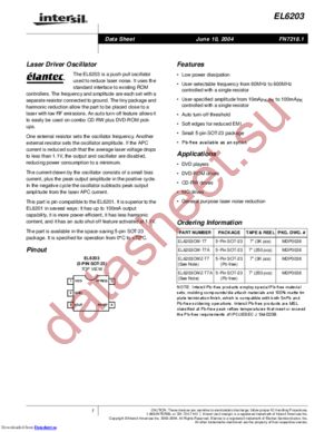 EL6203_07 datasheet  