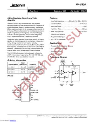 HA153305 datasheet  