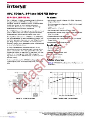 HIP4086AABZT datasheet  