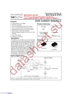 IR2170SPBF datasheet  