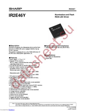 IR2E46Y6 datasheet  