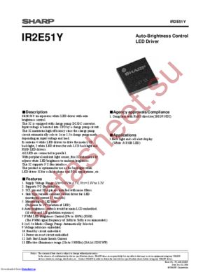 IR2E51Y6 datasheet  