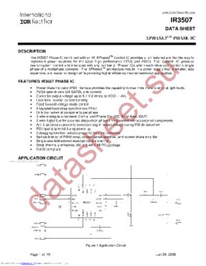 IR3507 datasheet  