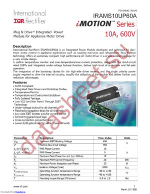 IRAMS10UP60A_05 datasheet  