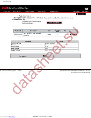 IRDCIP1001-A datasheet  