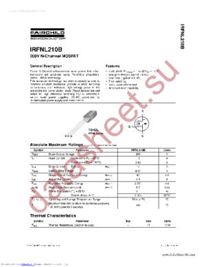 WFU430 datasheet  