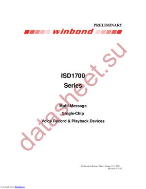 ISD17180SYIR datasheet  