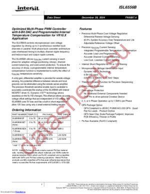 ISL6556BCRZ-T datasheet  