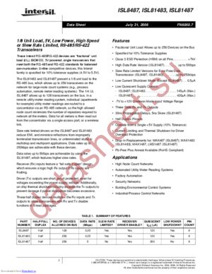 ISL81483IBZ-T datasheet  