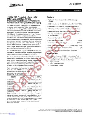 ISL83387EIVZ-T datasheet  