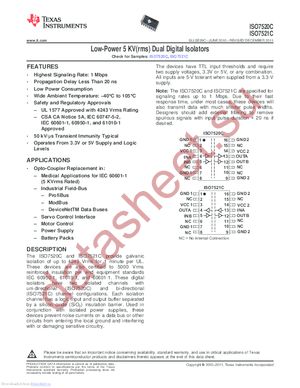 ISO7520C datasheet  