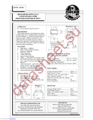 6N135SMT/R datasheet  