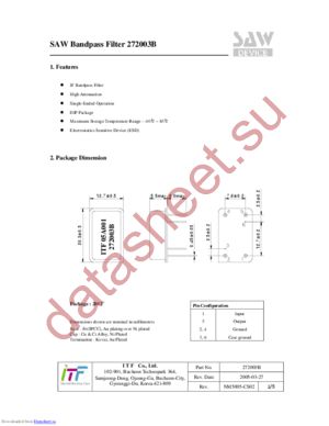 272003B datasheet  