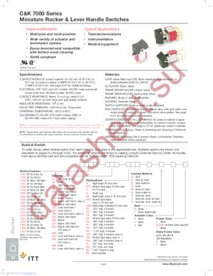 7101J1ZQE2 datasheet  