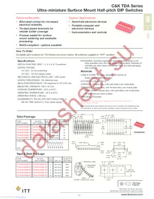 TDA10H0SB1 datasheet  