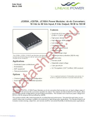 JC075A1 datasheet  
