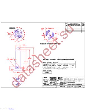 DNW21-DW10/GRA/30MM datasheet  