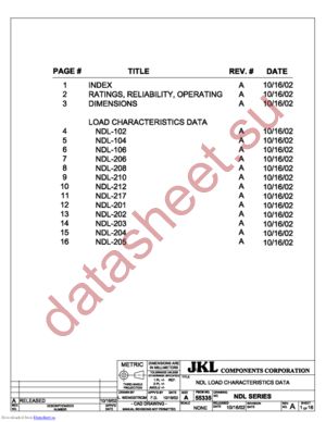 NDL-202 datasheet  