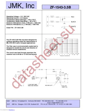 ZF-1543-3.5B datasheet  