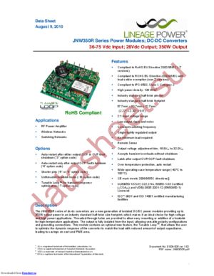 JNW350R631-18Z datasheet  