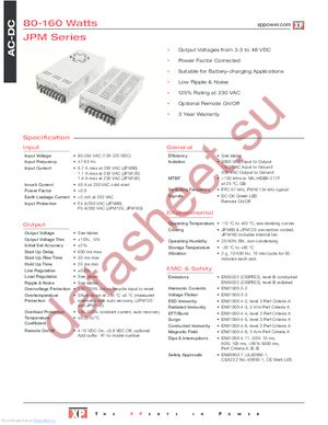 JPM120PS27 datasheet  