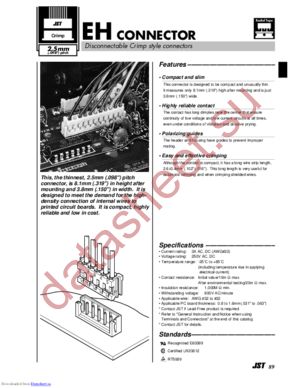 B6B-EH-A-K(LF)(SN) datasheet  