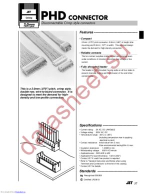 S20B-PHDSS-B(LF)(SN) datasheet  