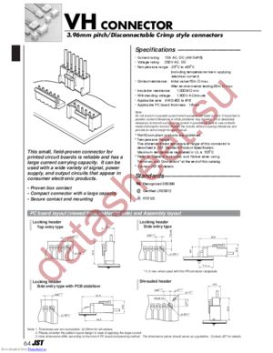 B4P7-VH(LF)(SN) datasheet  