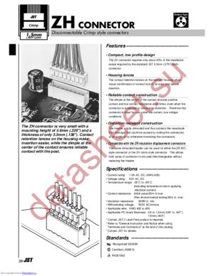 S9B-ZR-SM4A-TF(LF)(SN) datasheet  